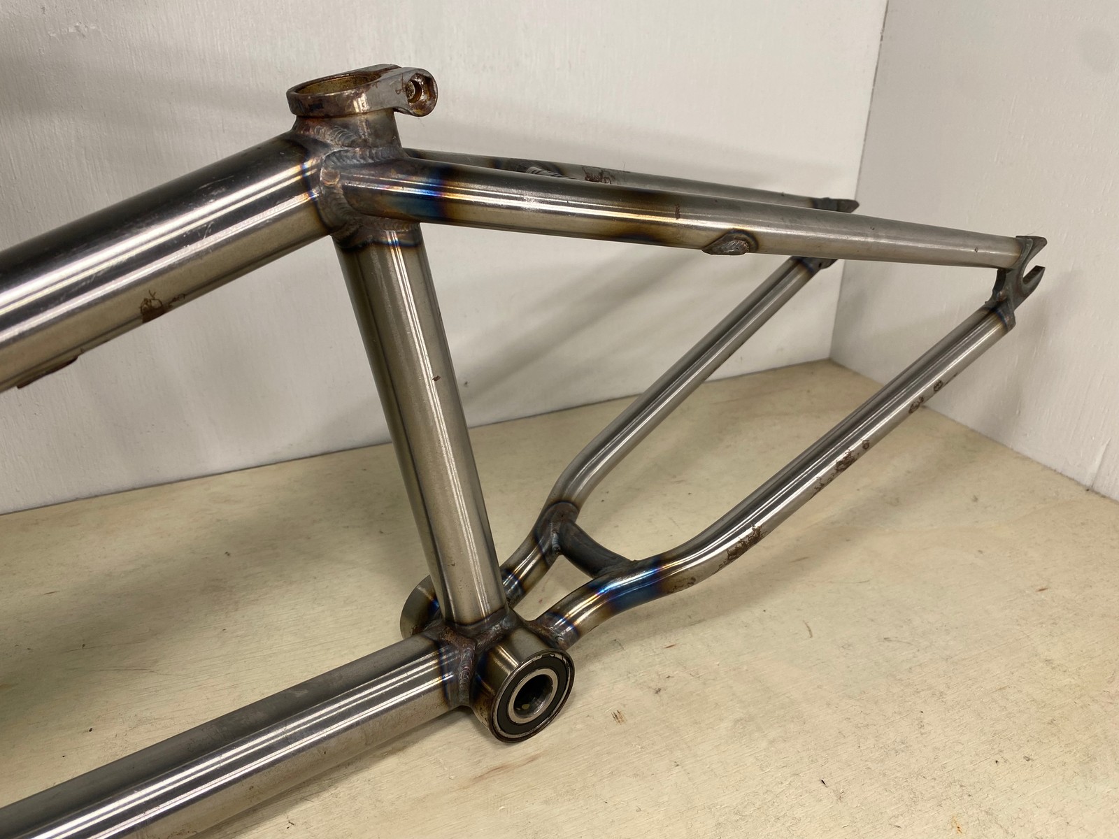 Cult OS V3 BMX Frame – Raw 20.75”