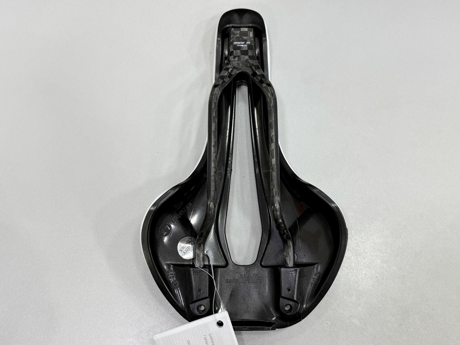 Selle Italia Flite Boost Kit Superflow MVDP Carbon Rail Saddle (White) 145x250mm