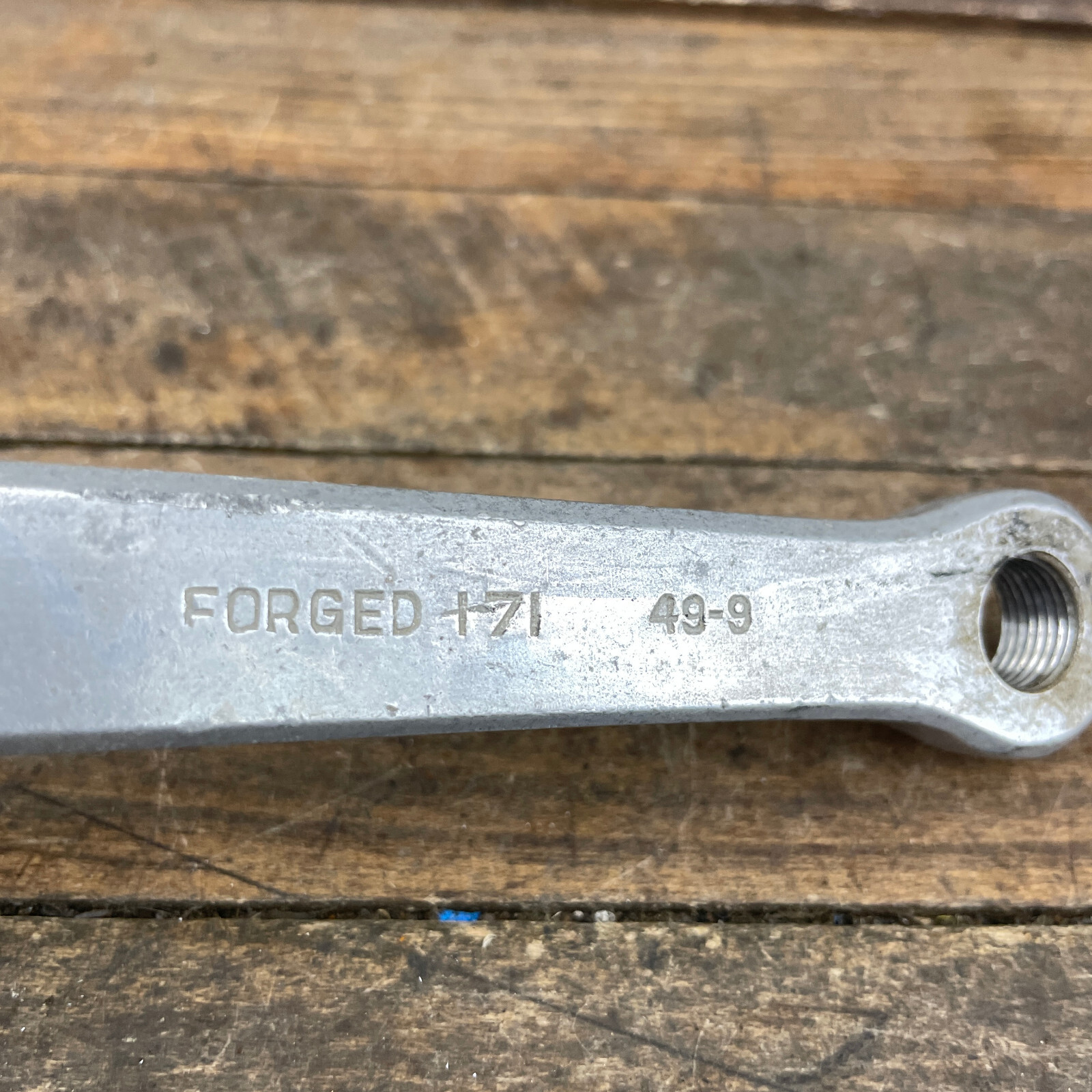 Vintage Sugino Maxy Left Crank Arm 171 mm Square Forged Old School BMX 49-9 B1