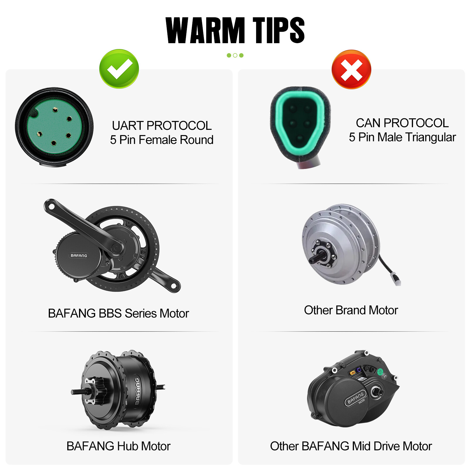 DZ04 LCD Display Speedmeter for e Bike BAFANG BBS02 BBSHD Mid Motor