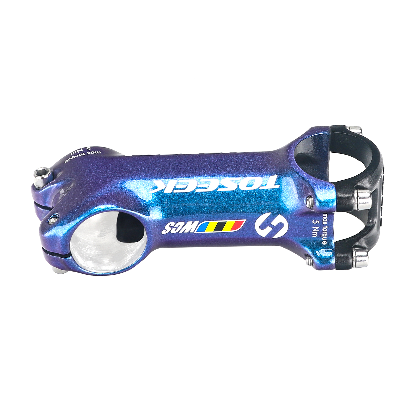 TOSEEK 6°/17° Bicycle Stem Aluminum Mountain Road Bike Stem 28.6*31.8mm 60-110mm