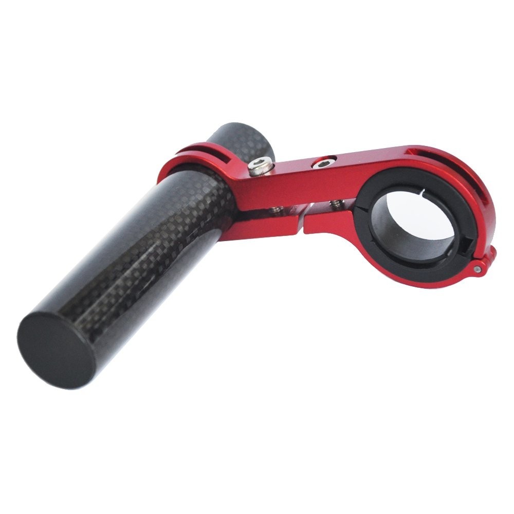 Bike Handlebar Extender Extension Carbon Fiber Bracket Aluminum Alloy Clamp F…