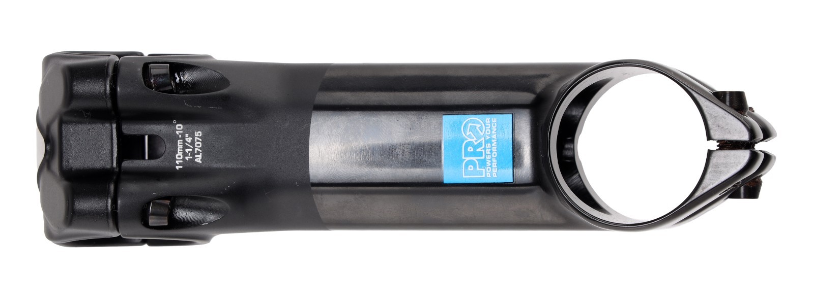 PRO Vibe Alloy Road Bike Stem 31.8 x 110mm -10º 1 1/4″ BLACK Gravel Di2