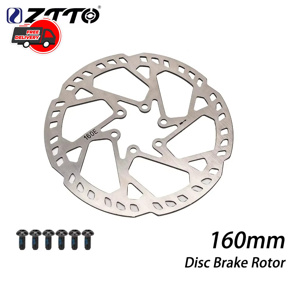 ZTTO 2.3mm Thicken MTB E-Bike Disc Brake Rotor 160/180/203/220mm 6-Bolt