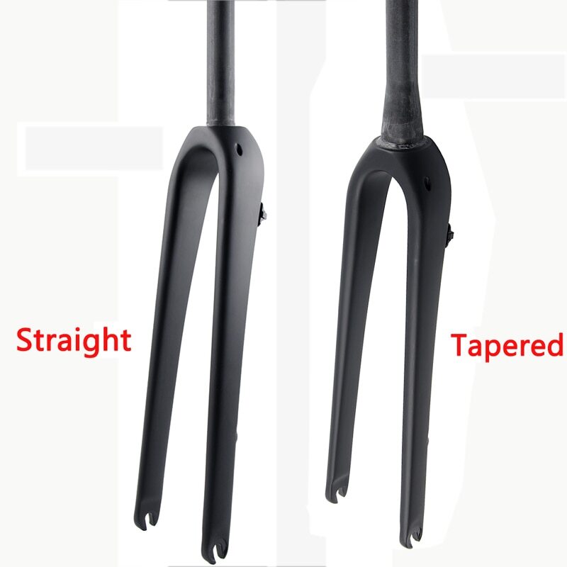 Full Carbon Gravel Road Bicycle Forks 700*42C QR or Thru Axle Disc Bike Fork