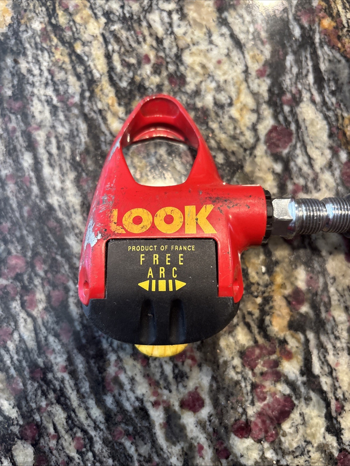 Look Free Arc MultiTensioner 286 Clippless Pedals Red/Yellow/Black