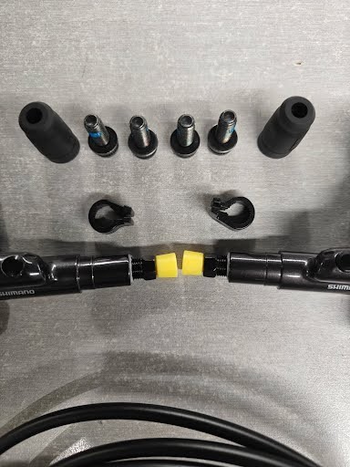 SHIMANO BR-M8100 DEORE XT DISC BRAKE SET – FRONT AND REAR