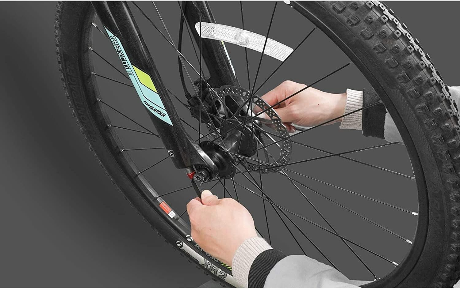 Quick Release Front Rear Bicycle Axle Skewer Set For Mtb Bmx Bike Wheel Hub Pair