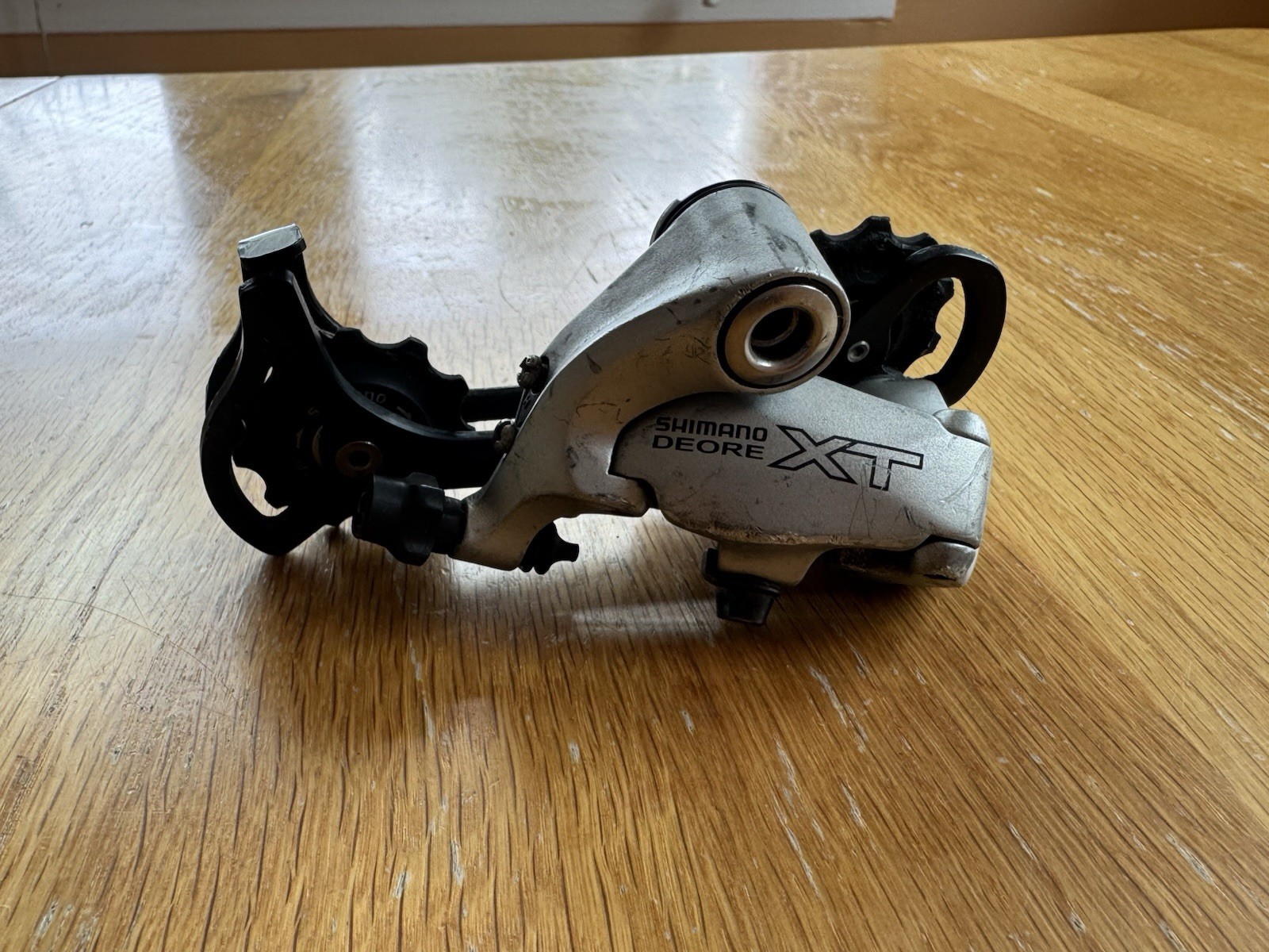 Shimano Deore XT RD-M750 Rear Derailleur 9-Speed SGS Long Cage Vintage 90s MTB