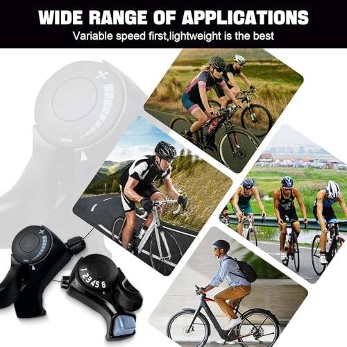 Bike Gear Shifter, SL-TX30-6R Speed Shift Lever and Set, One Pair SL-TX30-3×6