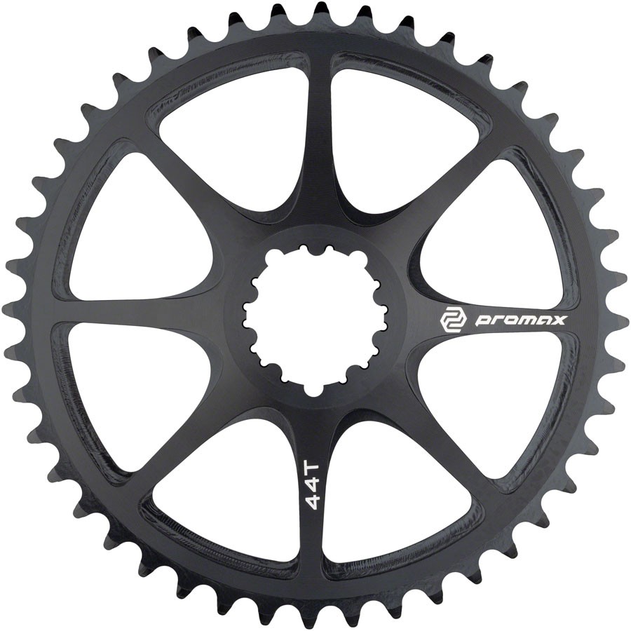 Direct Mount Chainrings – Promax Direct Mount, 44t Chainring Black – Direct