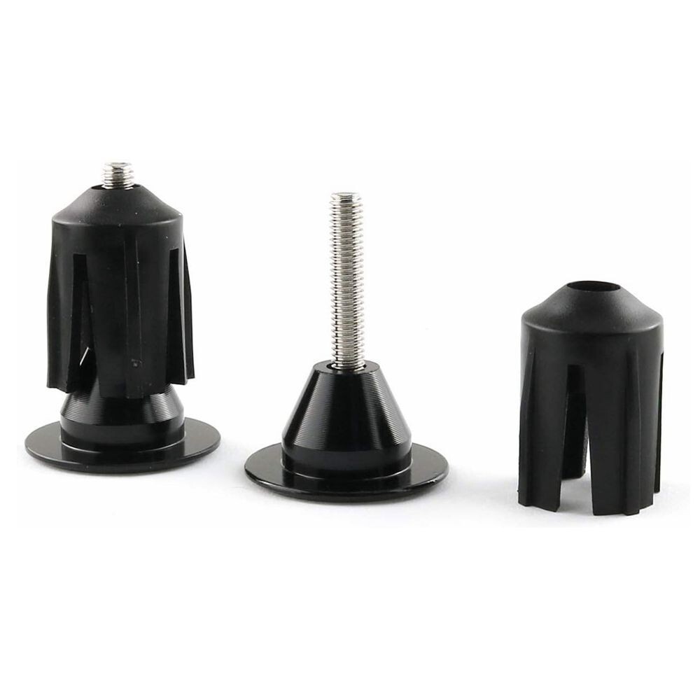 2 Pairs Bar End Plugs Bicycle Handlebar Caps for Mountain Road Bike C137