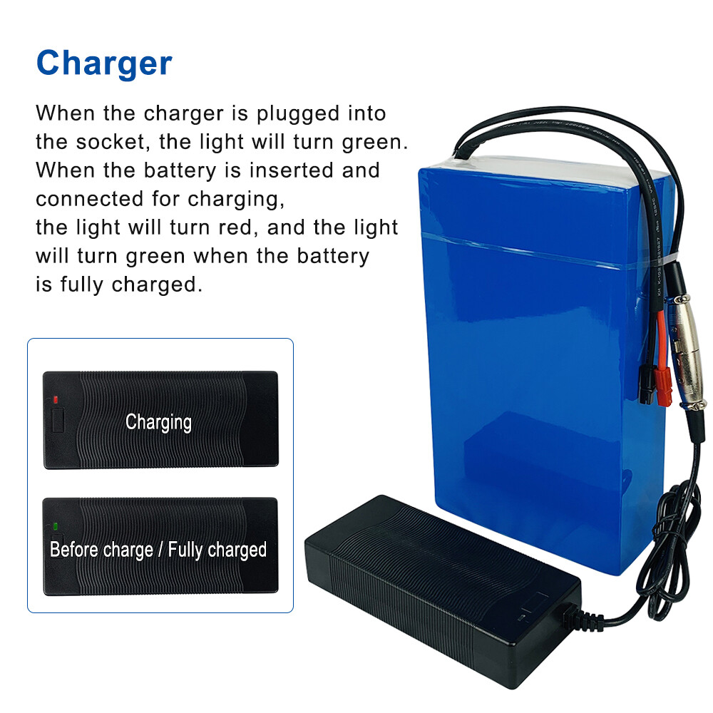 UPP Ebike Battery 36V 48V 52V 72V 40Ah Lithium eBike Scooter Motorcycle Battery