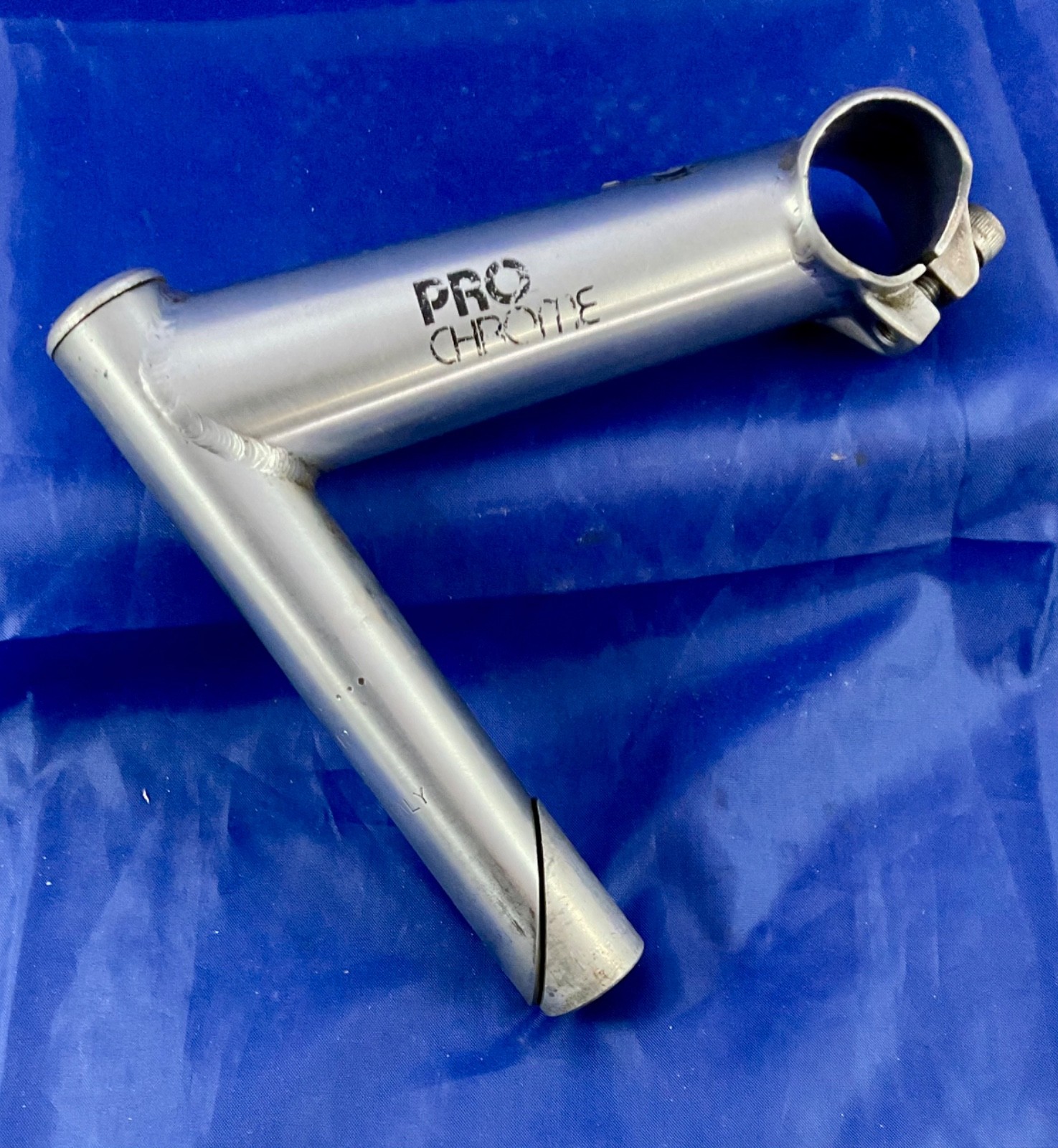 3T Pro Chrome Corsa Italian Quill Stem 22.2mm/25.8-26.0mm, -18 degrees 125mm