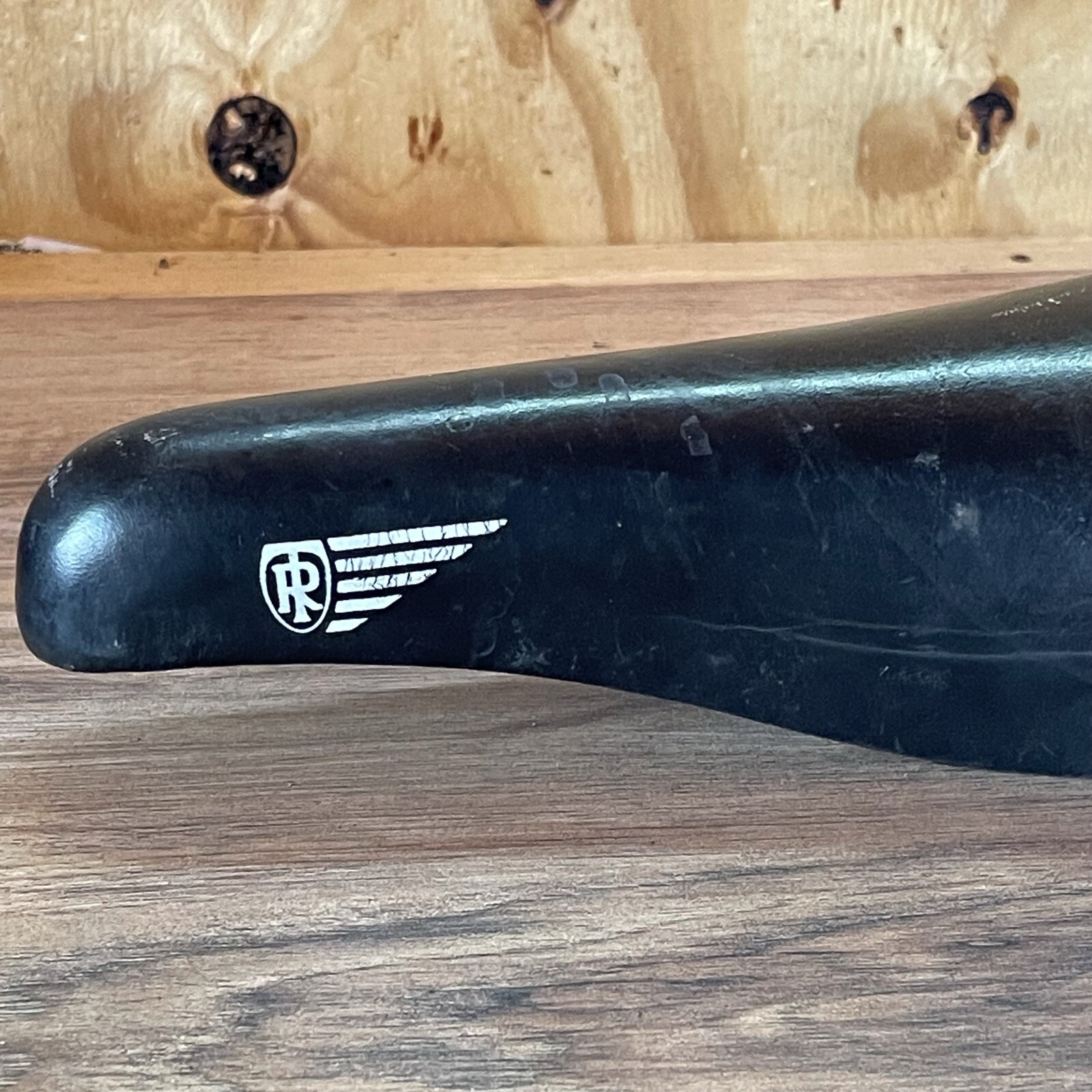 Vintage Ritchey Logic MTB Saddle Viscount Special Development Black Leather