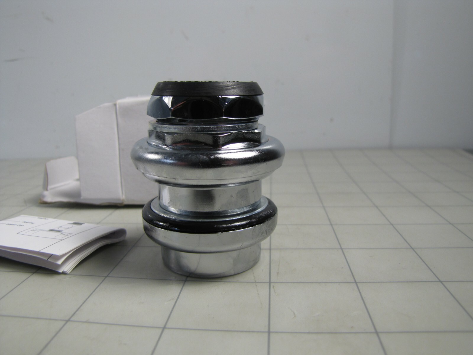 Sunlite 35314 Chrome 1-1/8″ MTB Headset Steel Threaded 25.4id x 28.6od Steerer