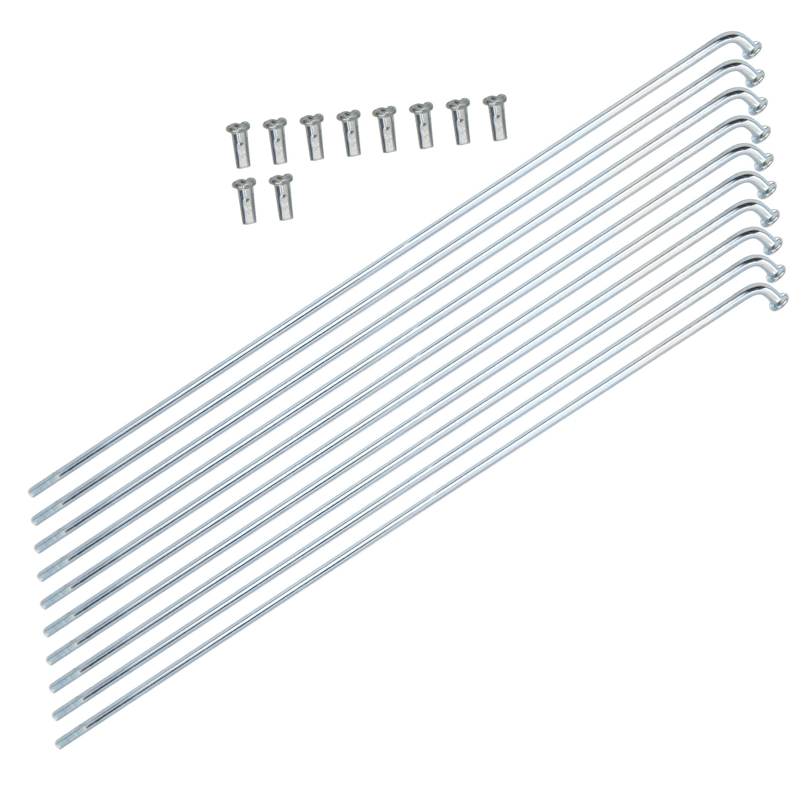 10pcs 13G 2.2mm Bike Spokes Iron Manganese Spokes Tricycle Accessories