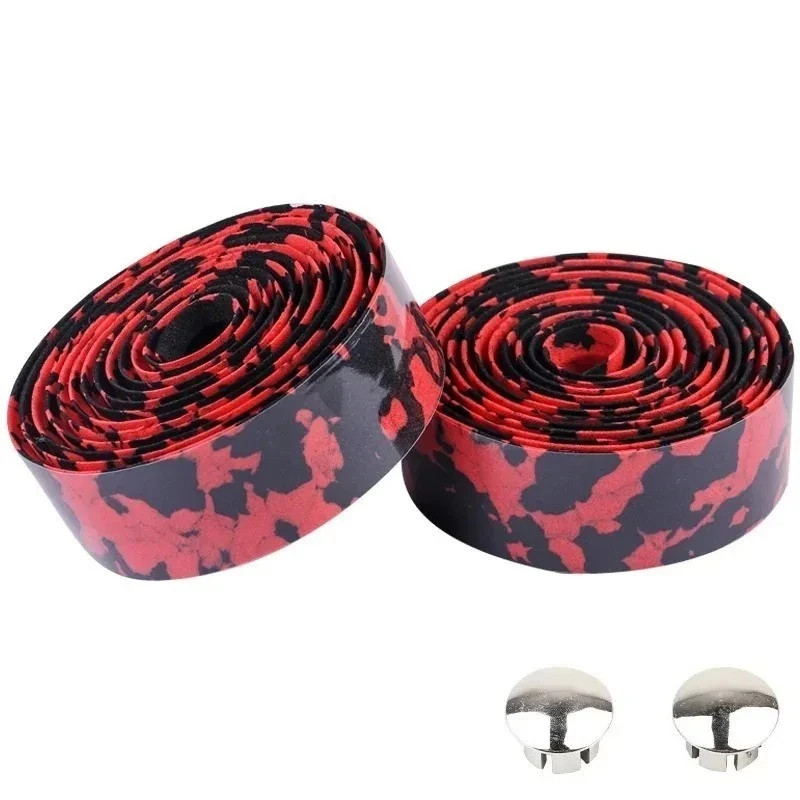 Road Bike Handlebar Tape Bicycle Cycling Bar Grip Tape Wraps Adhesive Multicolor