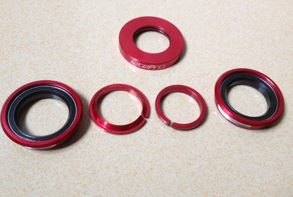 Litepro ultra-light Weight bearing 44mm built-in CNC headset bowl