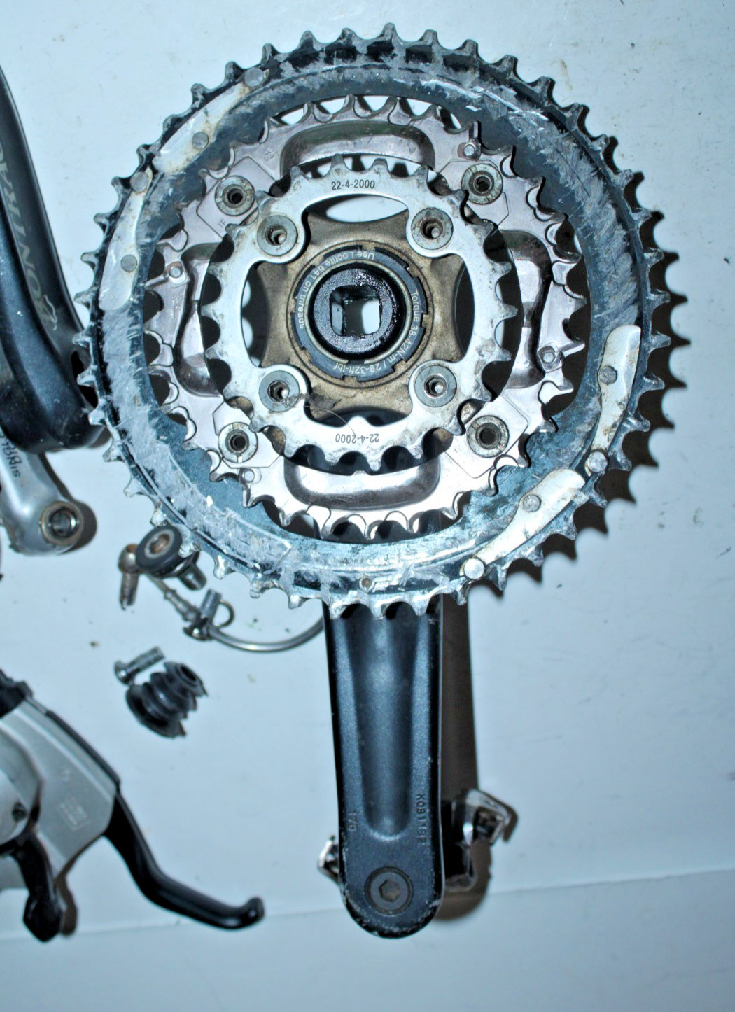 MTB Groupset Bontrager Race Crankset ST-M760 FD-M751 RD-M952 Avid Single Digit 5