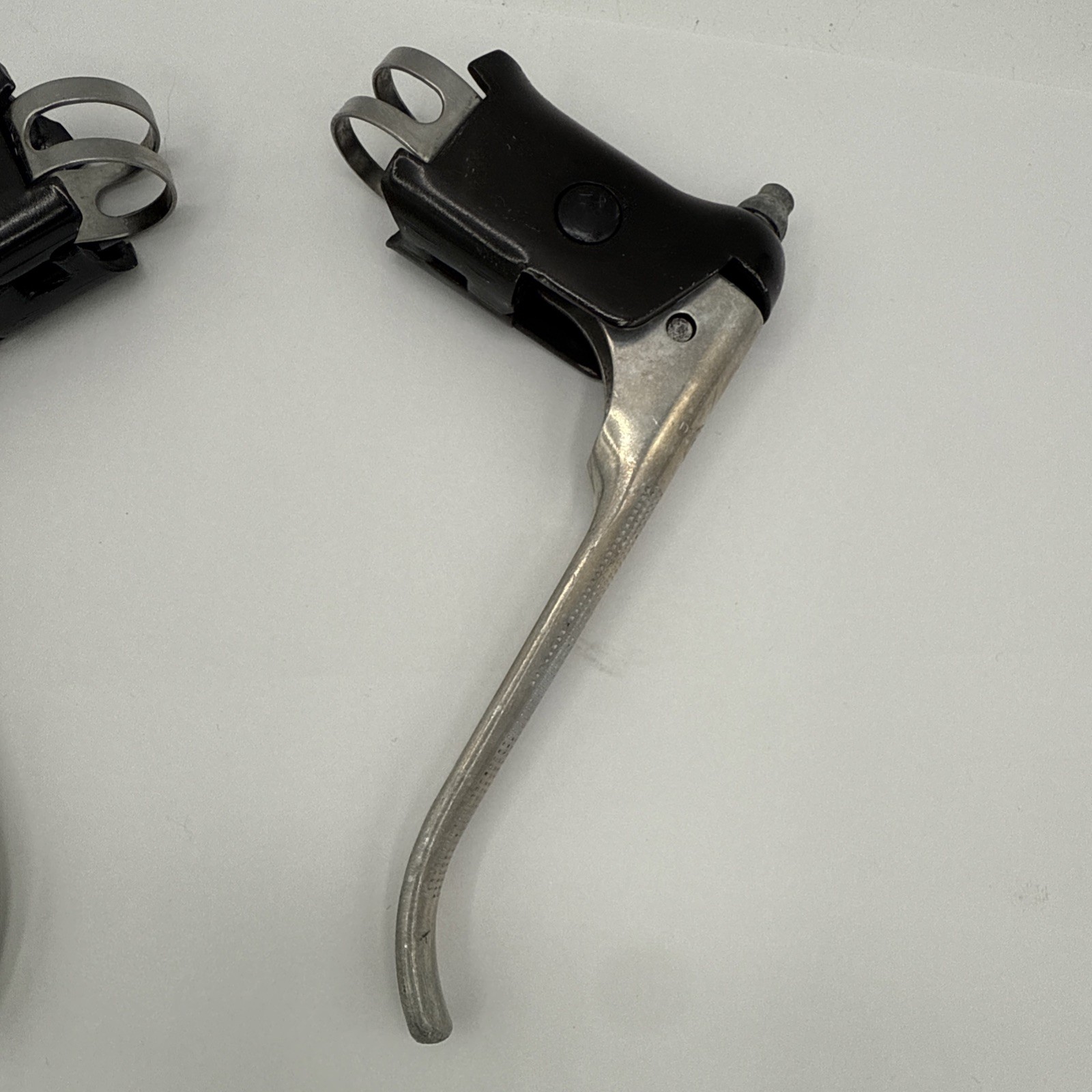 DIA-COMPE REGULAR BICYCLE NON AERO *flat Bar* BRAKE LEVERS Black/ Silver