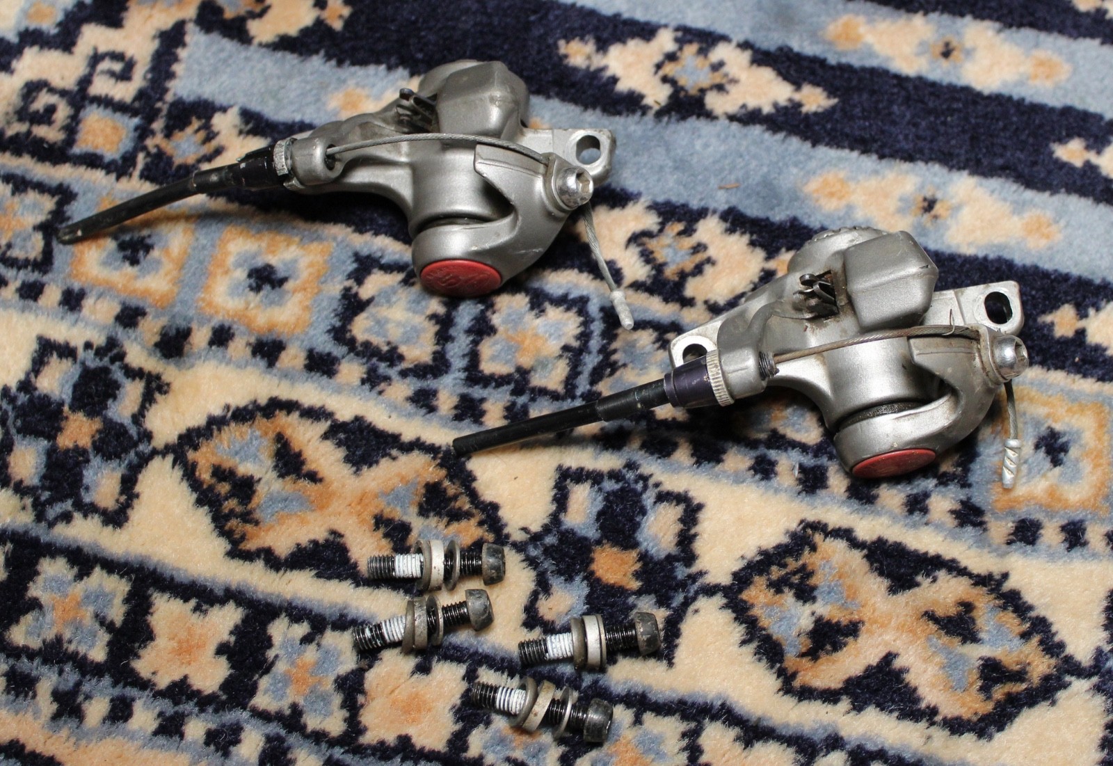 Set of Avid Mechanical Disc Brake BB5 Calipers MTB Front Rear Mountain