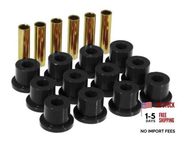 (7-1001-BL) 67-87 GM Rear Spring & Shackle Bushings (w/ 1.5in Bushings) –
