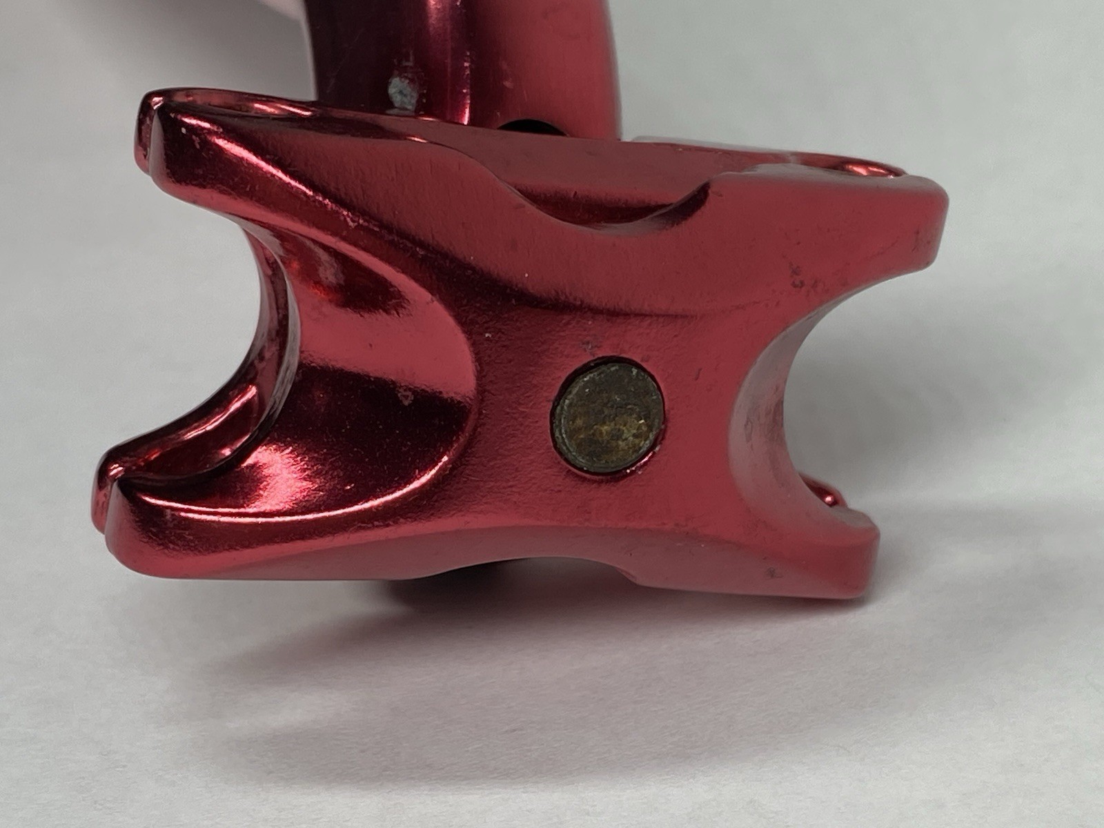 Vintage Barracuda Kalloy 27.2mm Seatpost Red Anodized Single Bolt MTB 350mm
