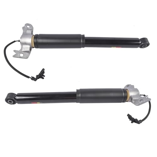 Pair Rear Shock Absorbers Struts with Upper Mount Electric Assembly Compatible
