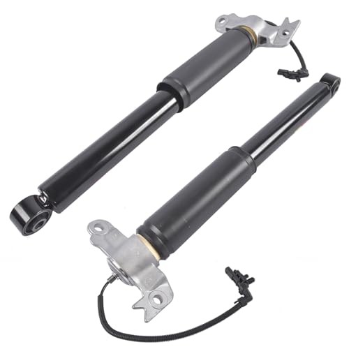Pair Rear Shock Absorbers Struts with Upper Mount Electric Assembly Compatible