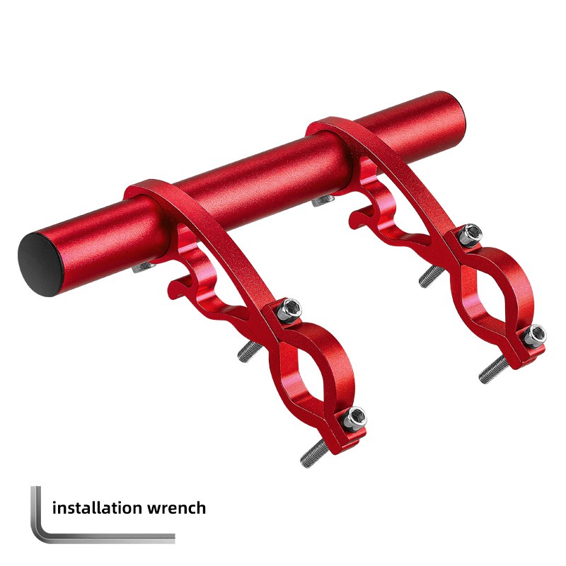 MTB Bike Handlebar Extender Bracket Extension Bicycle Headlight GPS Holder Mount