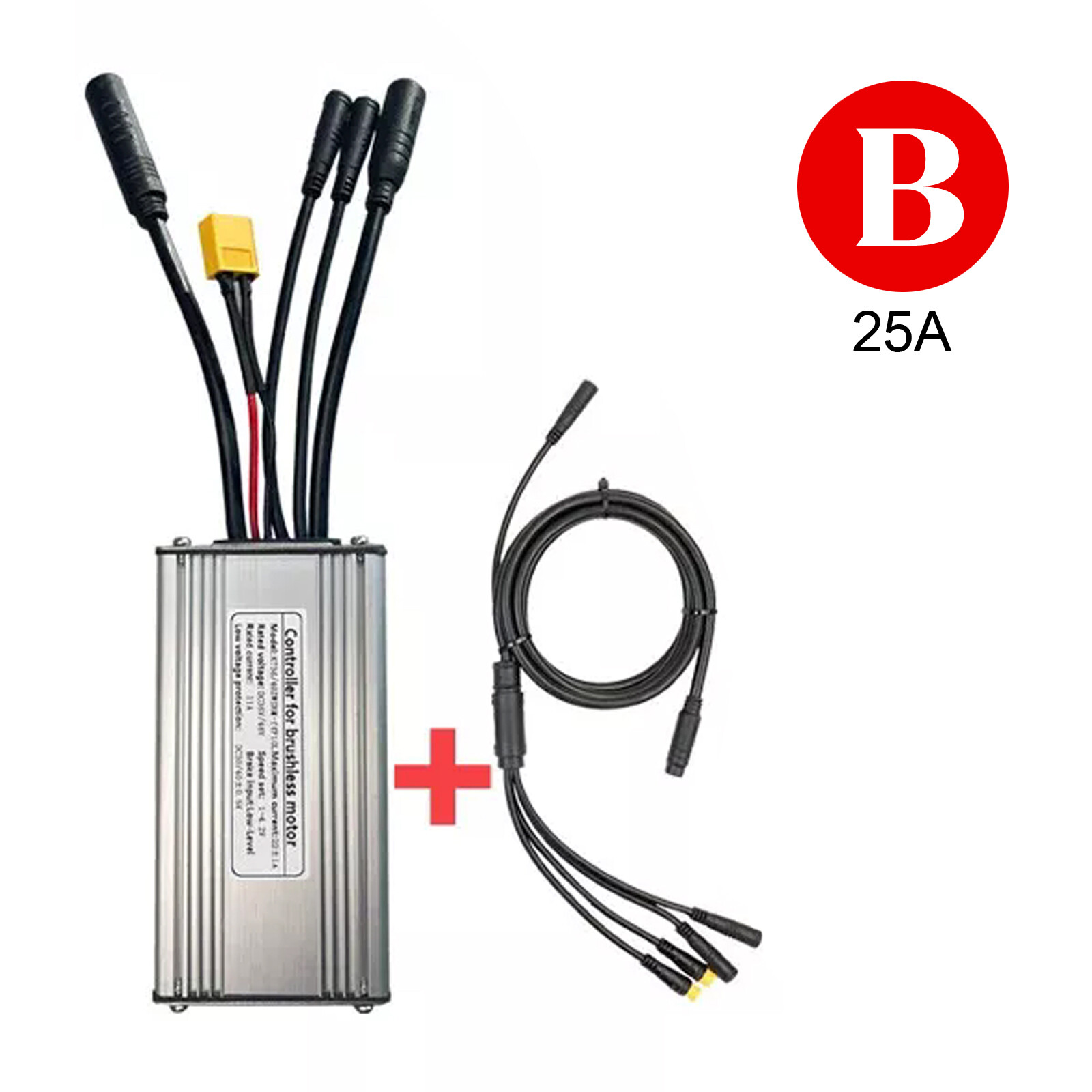 36V/48V 25A Ebike Waterproof Controller For 750W Brushless Motor Electric Bike