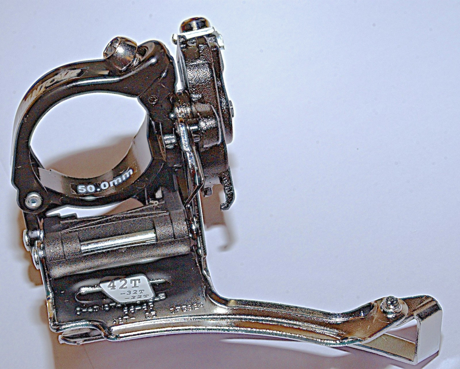 SR Suntour Triple Front Derailleur 34.9mm 42/32/22T Dual Pull Model 42T-C5DFG324
