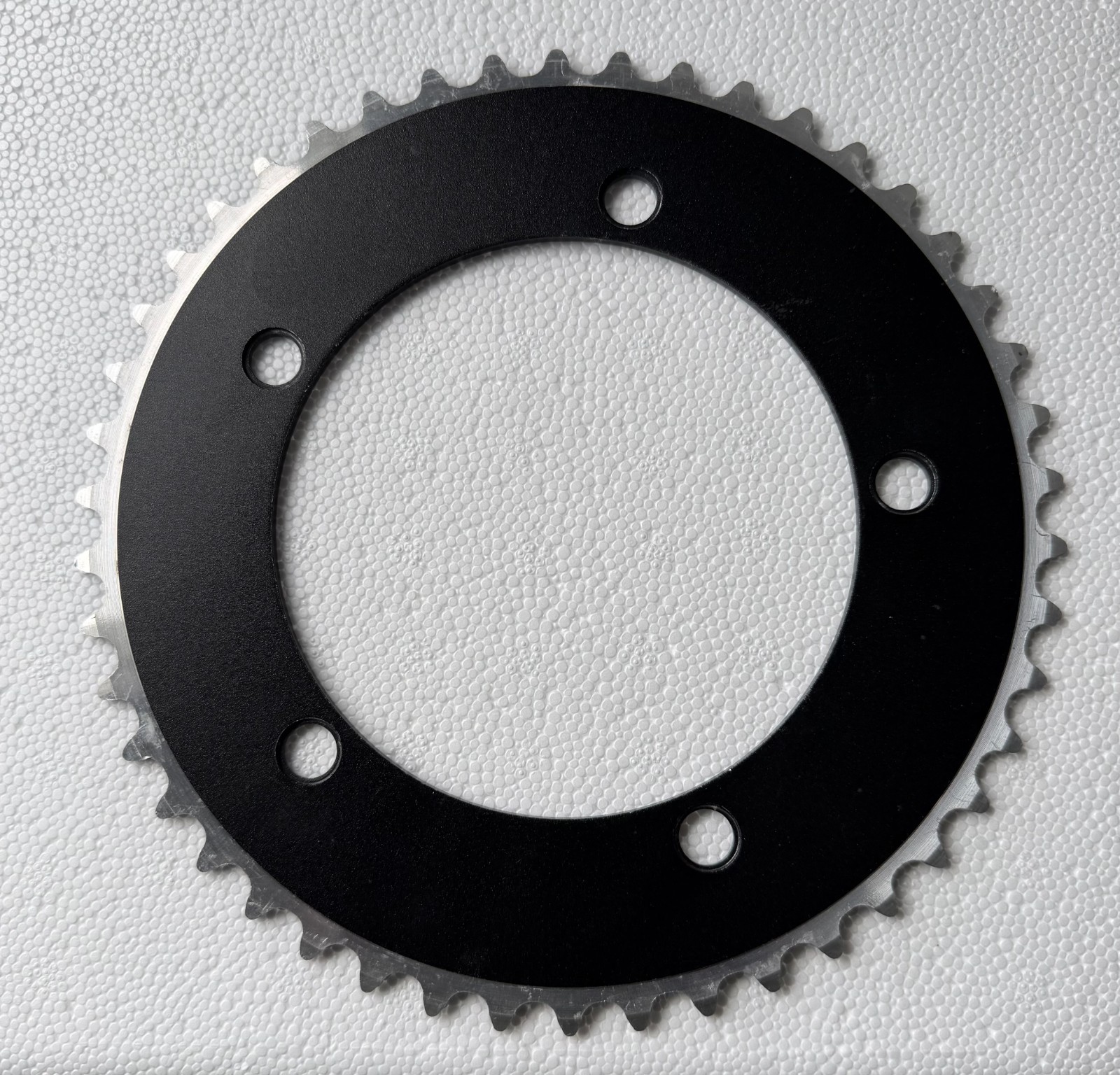 Black NOS 1/8” Track Or Single Speed Fixed Gear Chainring 46T / 130 BCD