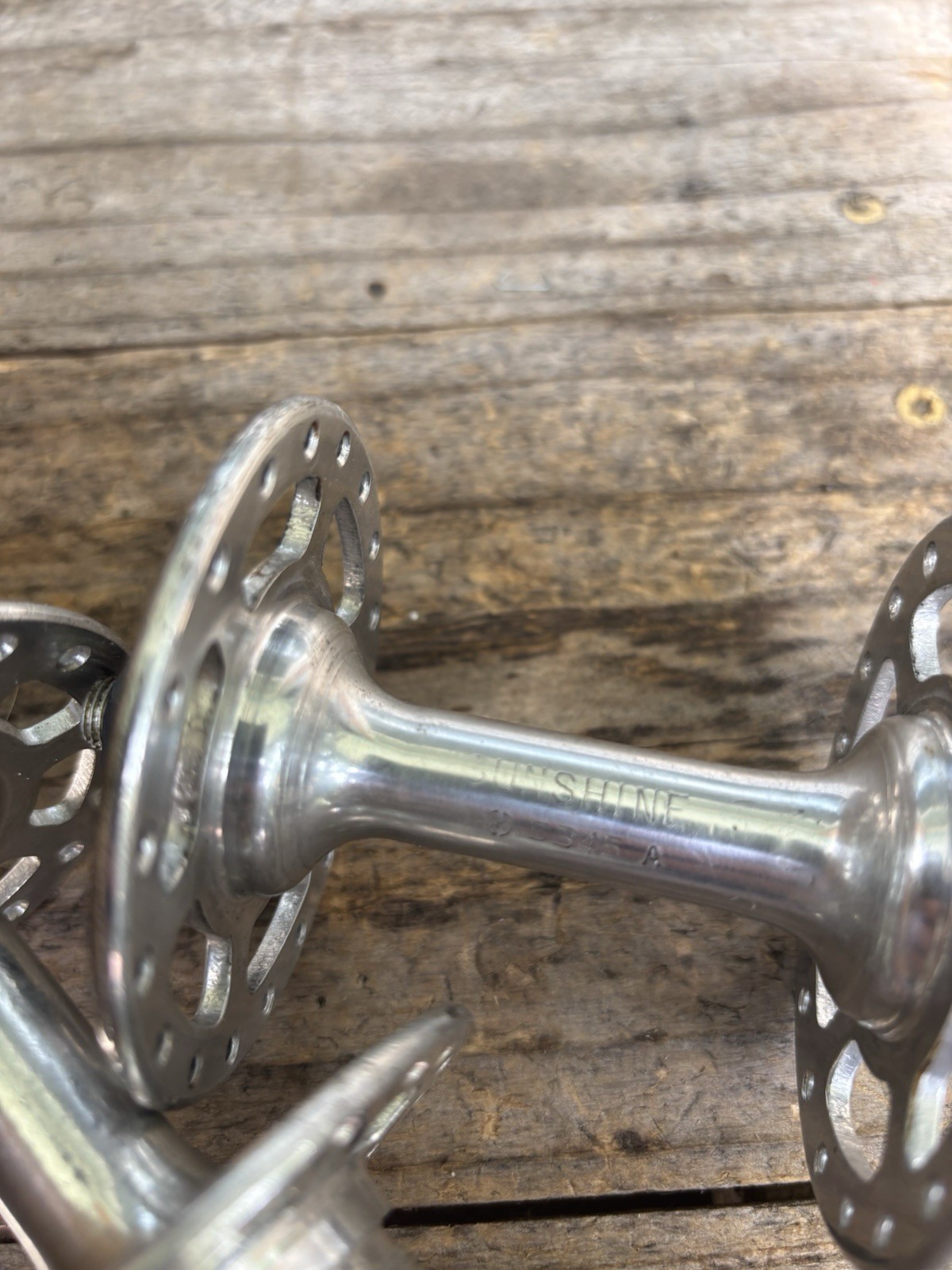 NOS SUNSHINE 36 Hole Road Bike Hubs, Front And Rear 100/126mm – Old School QR