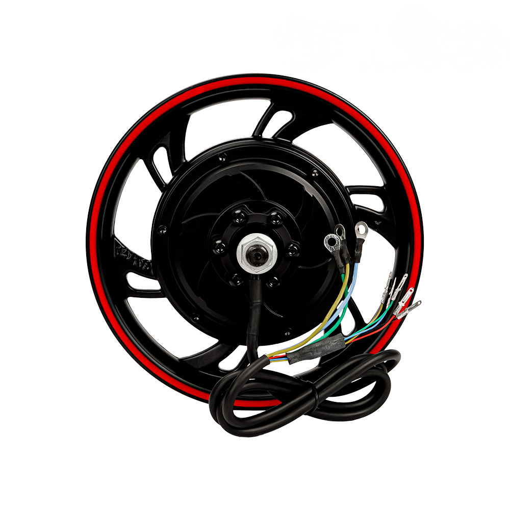 12Inch Gearless Motor Disc Brake Electric Bike Scooter Motor 1000W-1500W 60V/72V