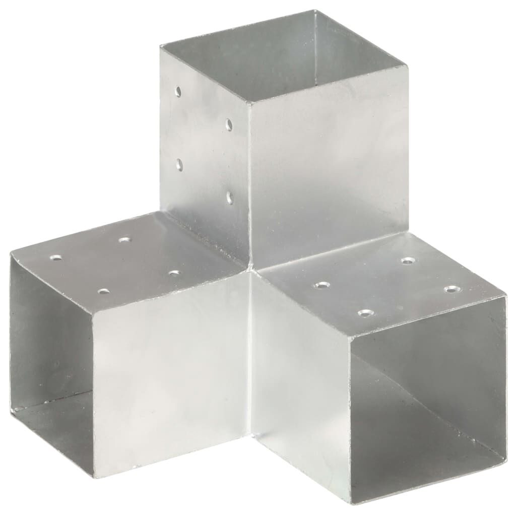 Pfostenverbinder Y-Form Verzinktes Metall 71 X 71 Mm