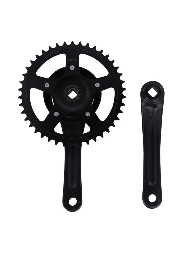 Premium For Fixie Bike Chainset 42T 170mm Crankset for Electric and MTB Bikes
