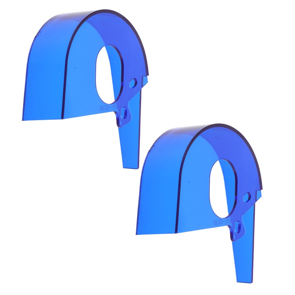 2Pcs Plastic Bike Chain Protector Sleeve Blue for Mountain and Road Bikes