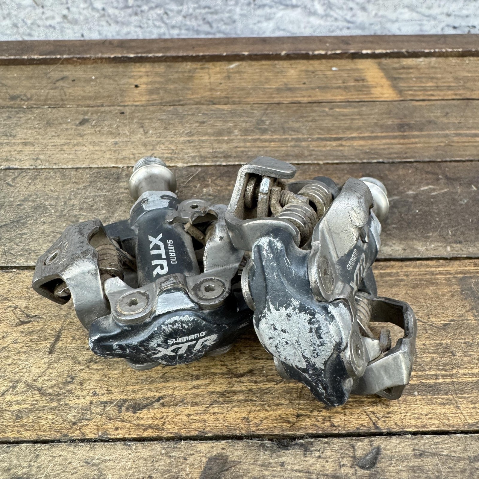 Shimano XTR PD-M970 Pedals Clipless 9/16 In MTB Black Mountain Bike SPD