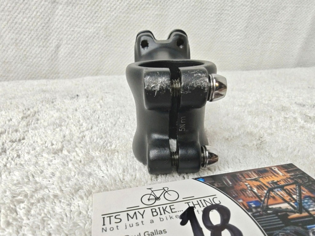 Fuji OEM Alloy Stem | 1-1/8″ Threadless 5 Degree | 85mm 31.8mm Clamp 4-Bolt