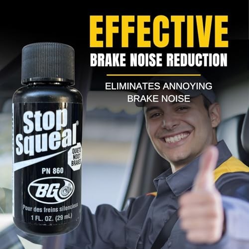 BG Stop Squeal Brake Noise Eliminator PN 860 – 1 fl. oz. 3 Bottles