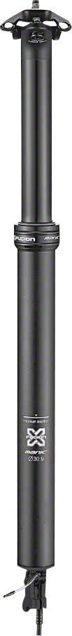 X-Fusion Shox Manic Seatpost, (125) 30.9x376mm