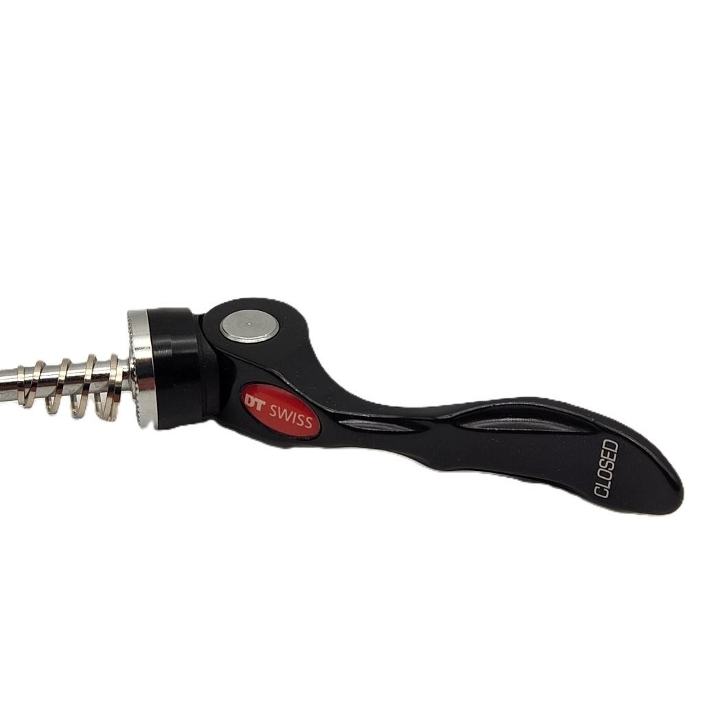 DT Swiss Rear Quick Release Skewer 130mm Road QR Black/Silver Stainless Steel