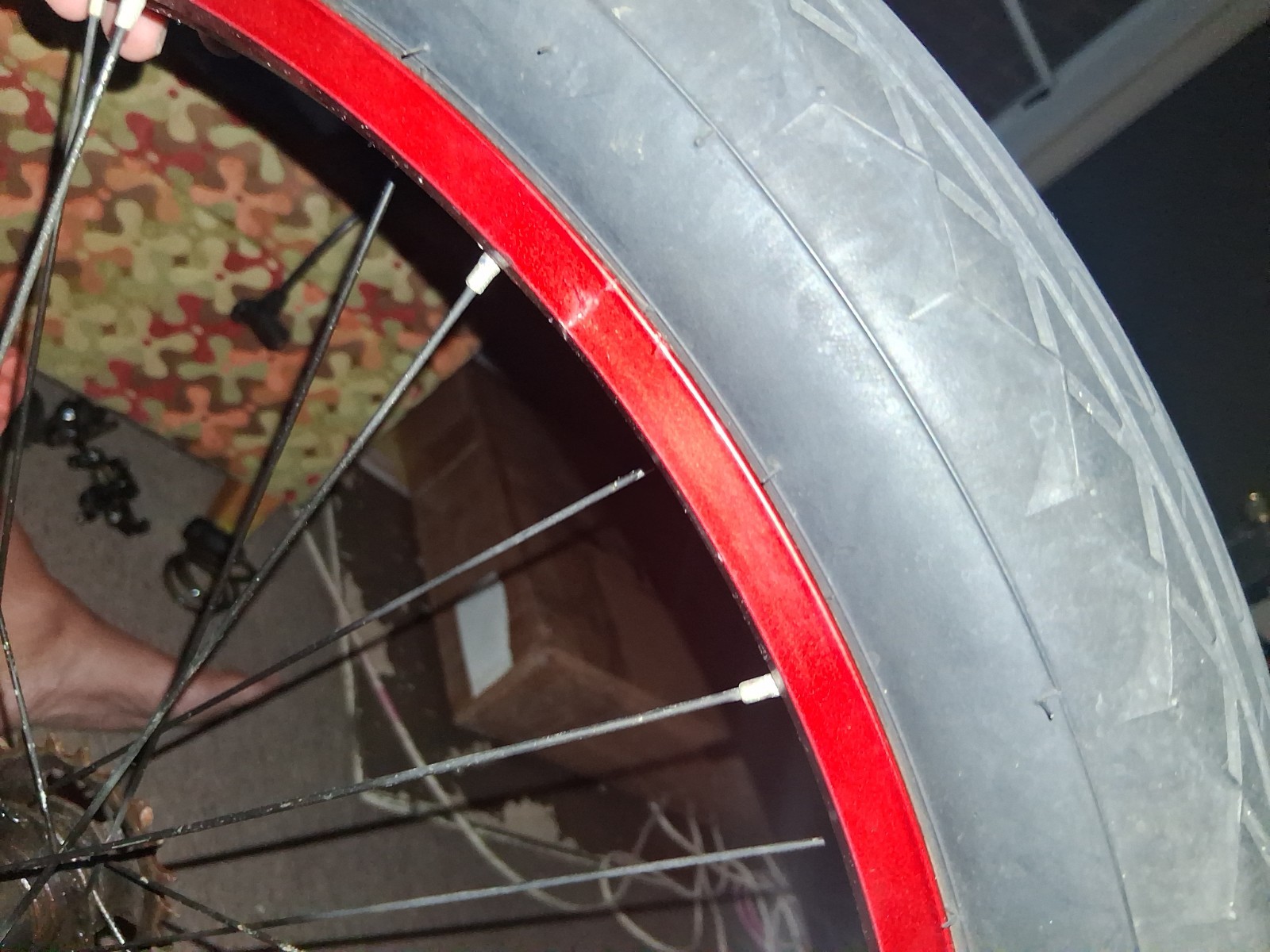 26″ X 3.0 75MM REAR FAT TIRE ALUMINUM RIM CRUISER BRAKE WITH TIRE/Tube 3.45″