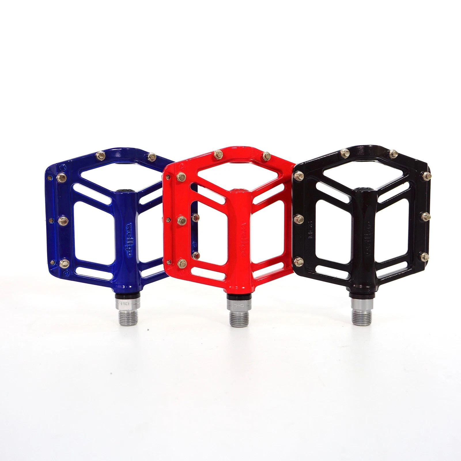 Wellgo MG6 Magnesium 9/16″ BMX MTB Bike Pedals VS XPEDO XMX24MC 3 Colors