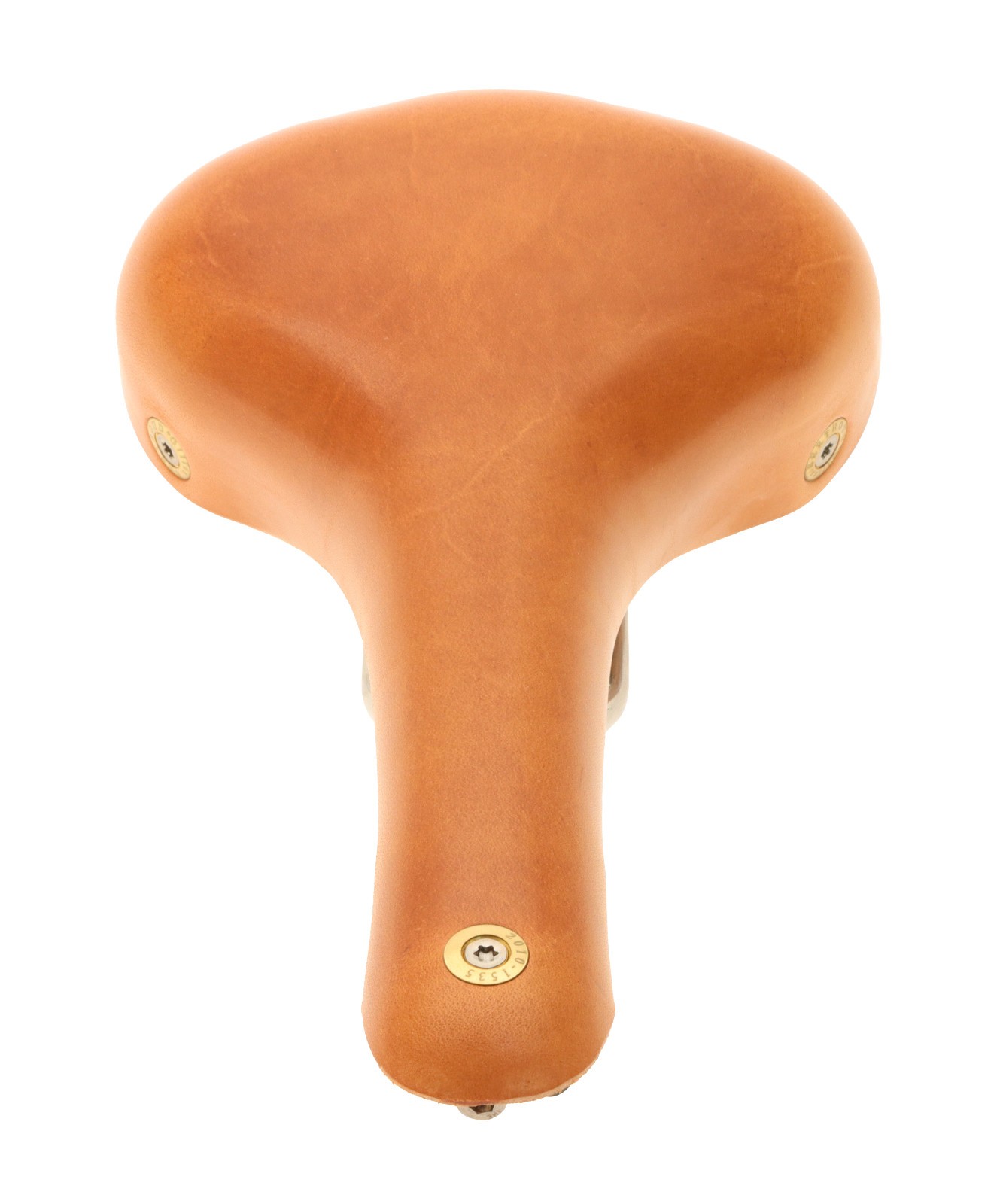 Gilles Berthoud Soulor Saddle Steel Rails Hard Leather Cover Natural NEW NOS NIB