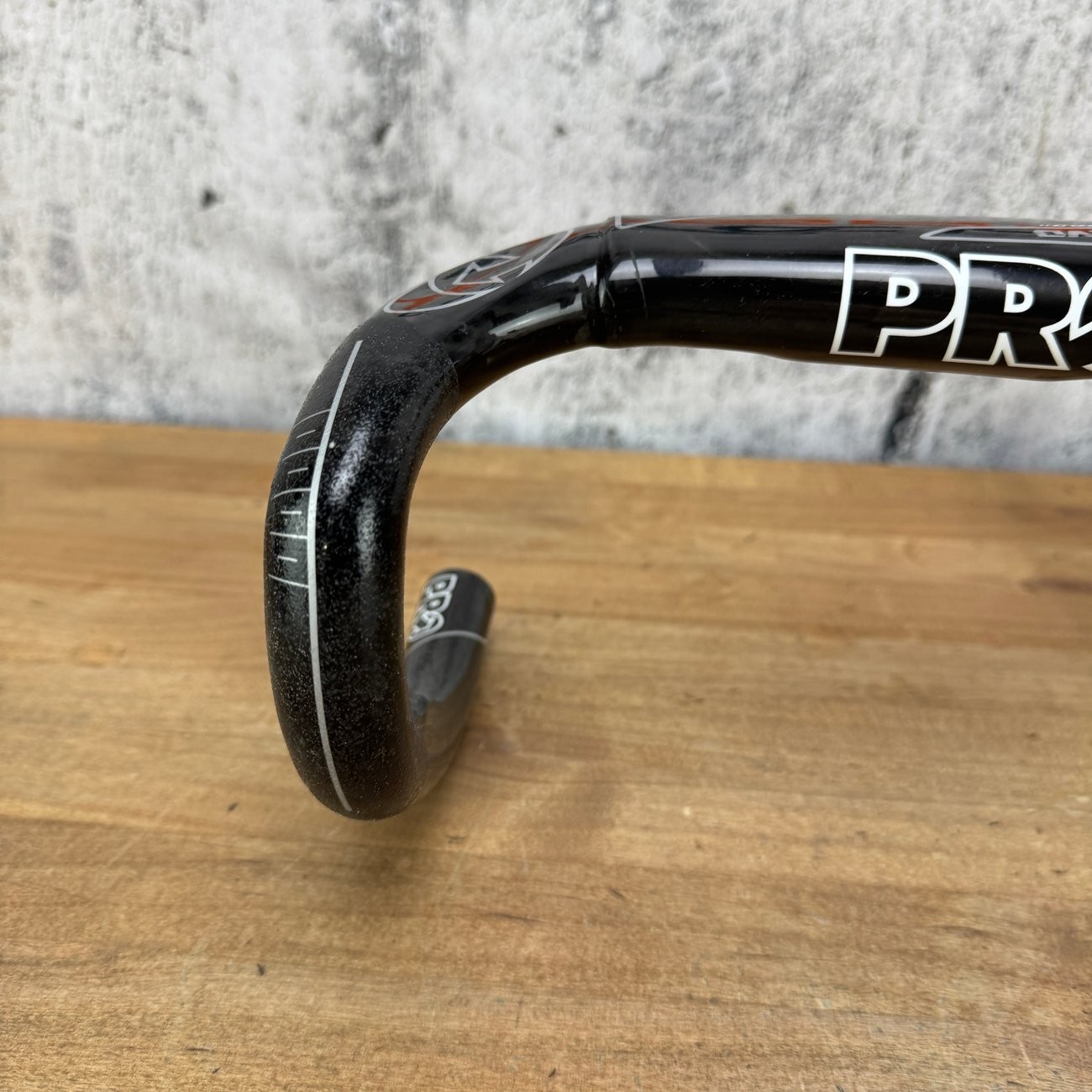 Low Mile! Shimano PRO Stealth Evo Carbon 130mm x 44cm Integrated Handlebar 414g