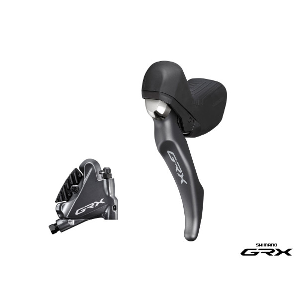 NIB Shimano GRX BL-RX810-L Disc Brake Lever & BR-RX810 Flat Mount Caliper 1x11sp