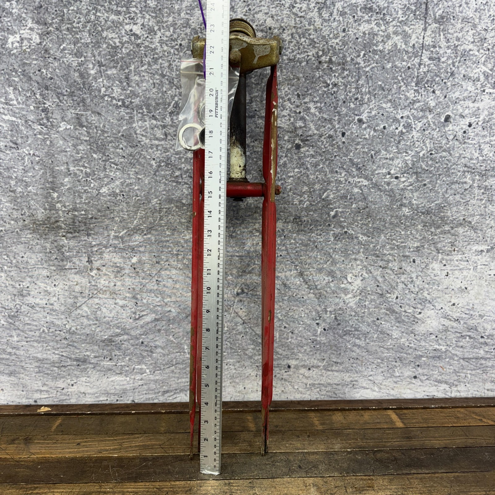Vintage Monark 26in Springer Fork 1 In Threaded Cruiser Balloon Tire Cruiser